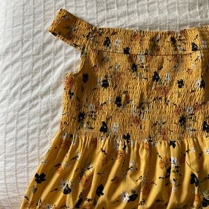 ASOS CURVE off the shoulder sundress